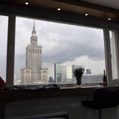 Апартаменты Panda Apartments Grzybowska-Centrum балкон