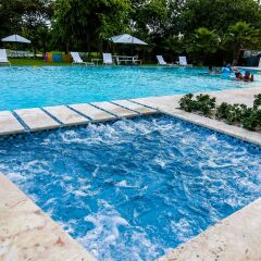 Отель Beach Rock Condo Boutique Доминикана, Пунта Кана - отзывы, цены и фото номеров - забронировать отель Beach Rock Condo Boutique онлайн бассейн фото 3