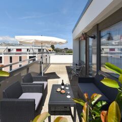 Отель Home Swiss Hotel Швейцария, Женева - отзывы, цены и фото номеров - забронировать отель Home Swiss Hotel онлайн балкон