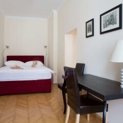 Отель Prague Siesta Apartments Чехия, Прага - отзывы, цены и фото номеров - забронировать отель Prague Siesta Apartments онлайн комната для гостей