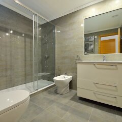 Отель Chalet Mar Isla de la Toja Испания, Эль-Грове - отзывы, цены и фото номеров - забронировать отель Chalet Mar Isla de la Toja онлайн ванная фото 2