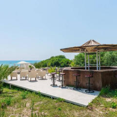 Отель Nergos Garden пляж фото 2