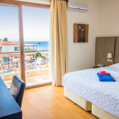 Отель Blue Bay комната для гостей