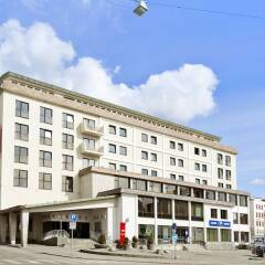 Отель Thon Hotel Saga Норвегия, Гаугесунн - отзывы, цены и фото номеров - забронировать отель Thon Hotel Saga онлайн вид на фасад