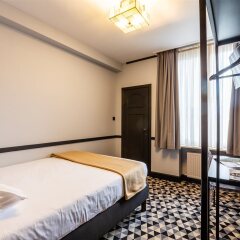 Отель Hôtel des Colonies Бельгия, Брюссель - 8 отзывов об отеле, цены и фото номеров - забронировать отель Hôtel des Colonies онлайн комната для гостей фото 4