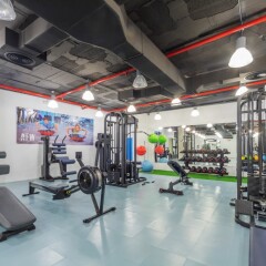 Отель Aparthotel Fontanellas Playa Испания, Плайя-де-Пальма - 2 отзыва об отеле, цены и фото номеров - забронировать отель Aparthotel Fontanellas Playa онлайн фитнесс-зал фото 2
