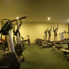 Отель Mike Garden Resort фитнесс-зал фото 3