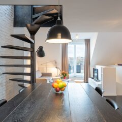 Отель Europea Luxury Duplex Residence Flagey Бельгия, Брюссель - отзывы, цены и фото номеров - забронировать отель Europea Luxury Duplex Residence Flagey онлайн комната для гостей фото 4