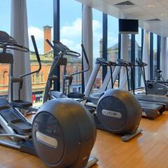 Отель Hilton Manchester Deansgate фитнесс-зал
