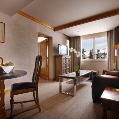Отель Alpes Hôtel du Pralong комната для гостей