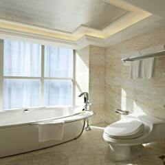 Отель Sun Flower Hotel and Residence Китай, Шэньчжэнь - отзывы, цены и фото номеров - забронировать отель Sun Flower Hotel and Residence онлайн ванная фото 2