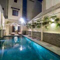 Отель Kim's Villa Hoi An бассейн