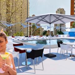 Отель Flamingo Beach Resort Испания, Бенидорм - отзывы, цены и фото номеров - забронировать отель Flamingo Beach Resort онлайн бассейн фото 3