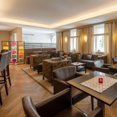 Апартаменты Apartments Wolf Dietrich Зальцбург гостиничный бар