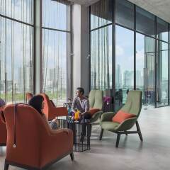 Отель Mercure Bangkok Makkasan Бангкок интерьер отеля фото 4