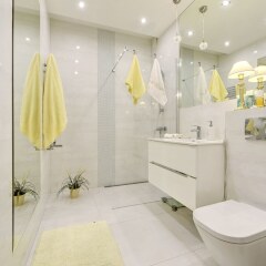 Апартаменты Irs Royal Apartments - Sopocka Rezydencja Сопот ванная