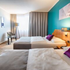 Отель Leonardo Hotel Düsseldorf City Center Германия, Дюссельдорф - отзывы, цены и фото номеров - забронировать отель Leonardo Hotel Düsseldorf City Center онлайн комната для гостей фото 4