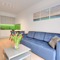 Апартаменты Lion Apartments -Bari Сопот комната для гостей фото 3