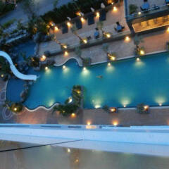 Апартаменты Suntalay The Cliff Apartments Паттайя бассейн