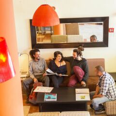 Abraham Hostel Jerusalem Иерусалим интерьер отеля