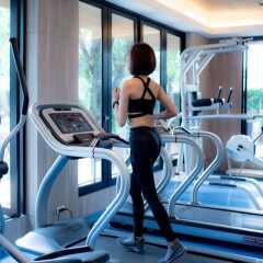 Отель The Silver Palm Rama 9 - Bangkok фитнесс-зал фото 4