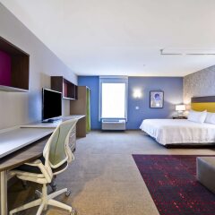 Отель Home2 Suites by Hilton Columbus Airport East Broad США, Колумбус - отзывы, цены и фото номеров - забронировать отель Home2 Suites by Hilton Columbus Airport East Broad онлайн комната для гостей фото 2
