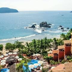 Отель Embarc Zihuatanejo пляж фото 2