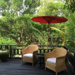 Отель Inle Princess Resort балкон