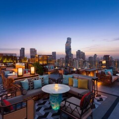 Отель Marriott Bangkok The Surawongse Бангкок гостиничный бар