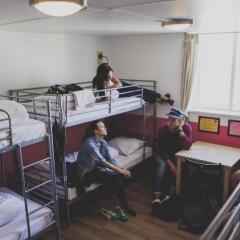 Отель Copenhagen Downtown Hostel Дания, Копенгаген - 1 отзыв об отеле, цены и фото номеров - забронировать отель Copenhagen Downtown Hostel онлайн интерьер отеля фото 3
