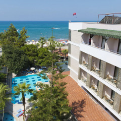 Отель Trendy Side Beach - All Inclusive - Adults Only пляж фото 2