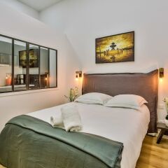 Отель 05 - Designed Parisian Flat Франция, Париж - отзывы, цены и фото номеров - забронировать отель 05 - Designed Parisian Flat онлайн комната для гостей