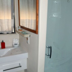 Отель Cheviot Park Motor Lodge ванная
