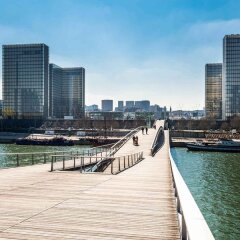 Отель Apparthotel Paris Boulogne Булонь-Бийанкур приотельная территория фото 2
