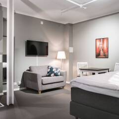 Отель Niro Hotel Apartments Швеция, Стокгольм - отзывы, цены и фото номеров - забронировать отель Niro Hotel Apartments онлайн комната для гостей фото 4