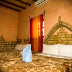 Отель Auberge Les Roches Марокко, Мерзуга - отзывы, цены и фото номеров - забронировать отель Auberge Les Roches онлайн комната для гостей фото 5