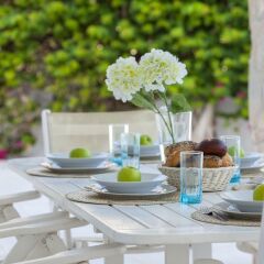 Отель Mimosa Seafront Villa Кипр, Протарас - отзывы, цены и фото номеров - забронировать отель Mimosa Seafront Villa онлайн питание