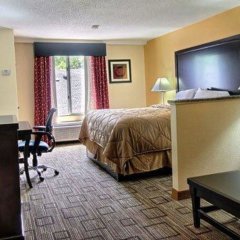 Отель Quality Inn & Suites Greenville near downtown США, Гринвилл - отзывы, цены и фото номеров - забронировать отель Quality Inn & Suites Greenville near downtown онлайн комната для гостей фото 2