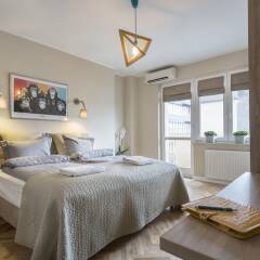 Апартаменты P&O Apartments Nowogrodzka комната для гостей фото 2