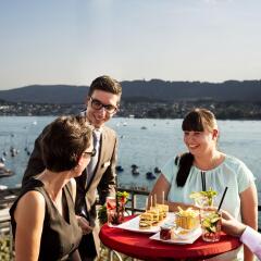 Отель La Reserve EDEN AU LAC Zurich питание