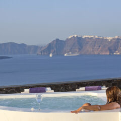 Отель Santorini Princess Presidential Suites Греция, Остров Санторини - отзывы, цены и фото номеров - забронировать отель Santorini Princess Presidential Suites онлайн пляж фото 2