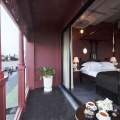 Amdaeng Bangkok Riverside Hotel Бангкок балкон