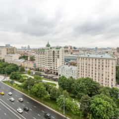 Апартаменты Pink Apartments Mayakovskaia балкон