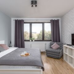 Отель Chill Studio Apartment Польша, Варшава - отзывы, цены и фото номеров - забронировать отель Chill Studio Apartment онлайн комната для гостей фото 2