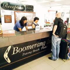 Отель Boomerang Inn интерьер отеля фото 4