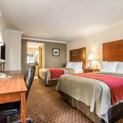 Отель Comfort Inn Near Pasadena Civic Auditorium США, Пасадена - отзывы, цены и фото номеров - забронировать отель Comfort Inn Near Pasadena Civic Auditorium онлайн удобства в номере фото 2