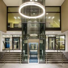 Отель INNSIDE by Meliá Dresden Германия, Дрезден - 2 отзыва об отеле, цены и фото номеров - забронировать отель INNSIDE by Meliá Dresden онлайн интерьер отеля фото 3