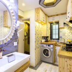 Отель Youcun Apartment - Dong Yuan Yi Cun Китай, Шанхай - отзывы, цены и фото номеров - забронировать отель Youcun Apartment - Dong Yuan Yi Cun онлайн ванная фото 2
