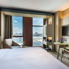 Отель Novotel Shanghai Clover комната для гостей фото 3