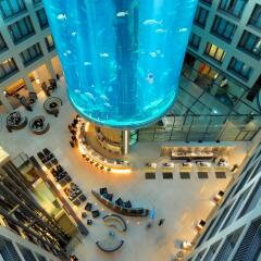 Radisson Blu Hotel, Berlin интерьер отеля